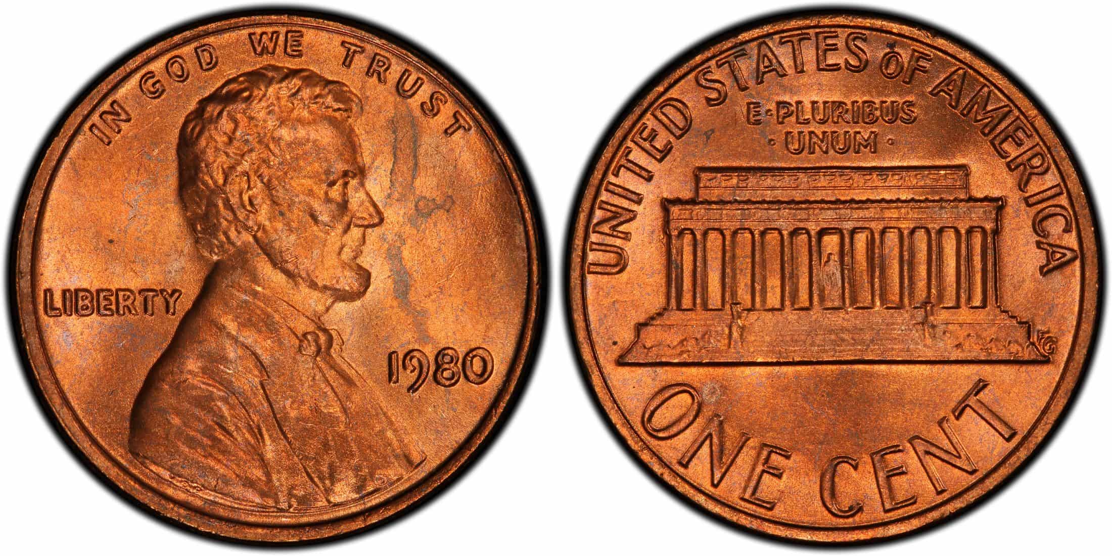 1980 Penny Varieties and Errors