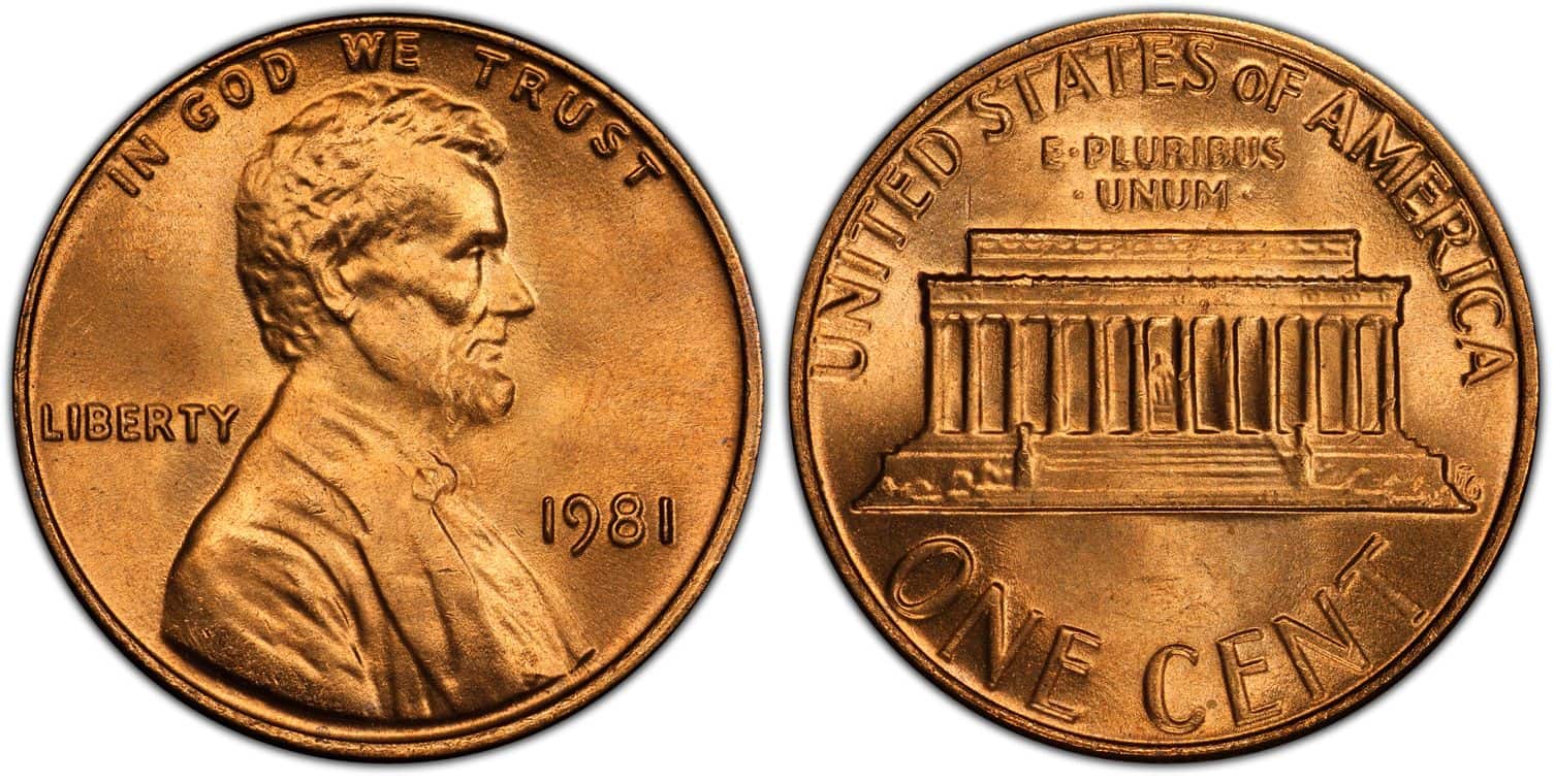 1981 No Mint Penny