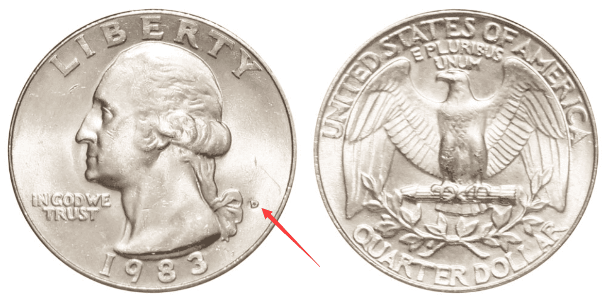 1983 D Quarter Value