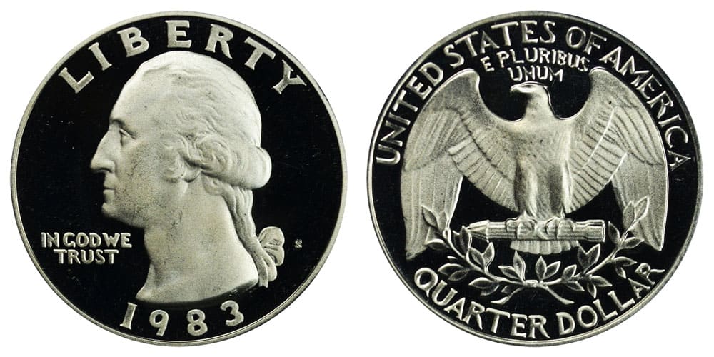 1983 S (Proof) Quarter Value