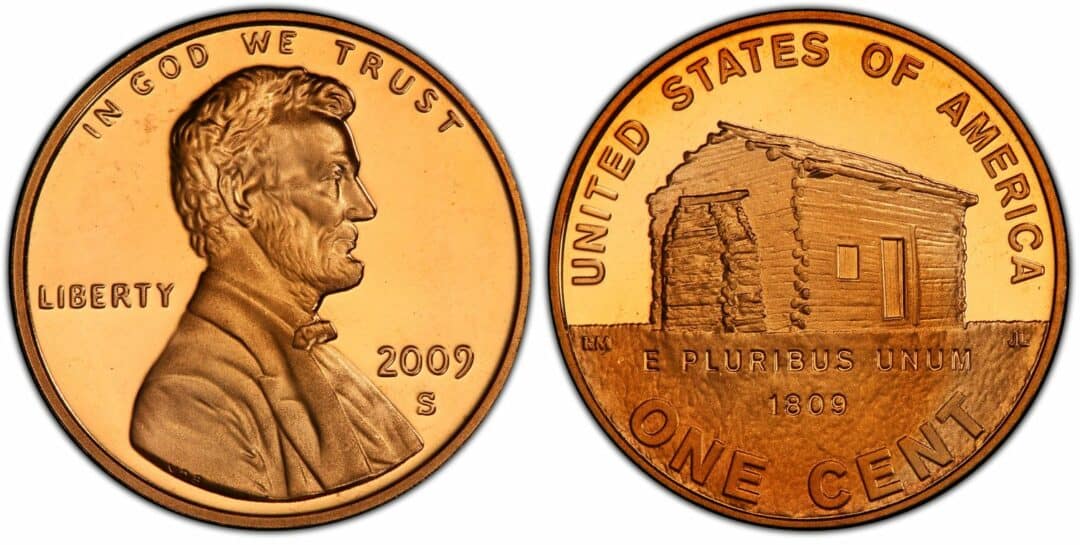 2009 lincoln log cabin penny