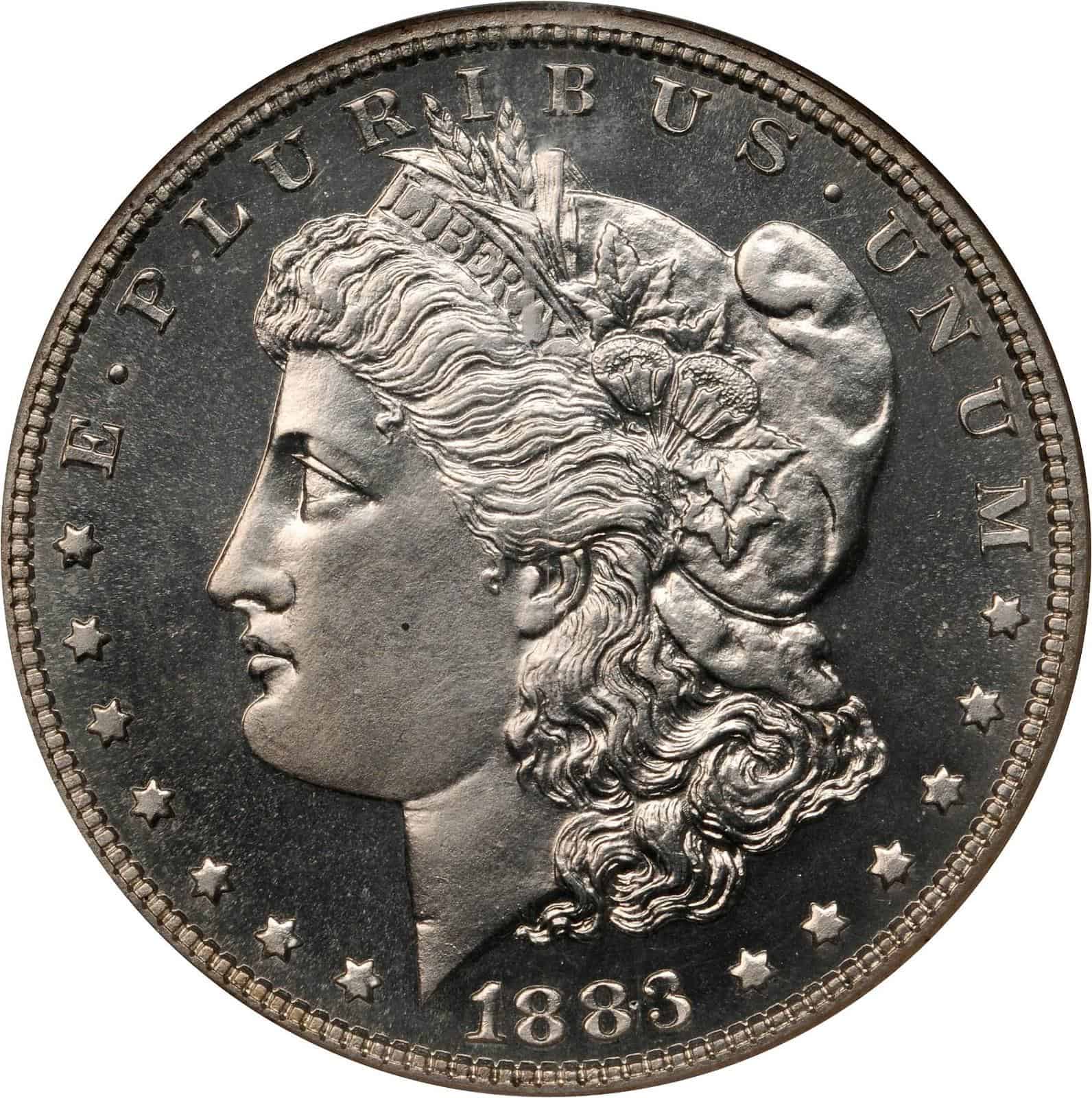 The Obverse of the 1883 Silver Dollar