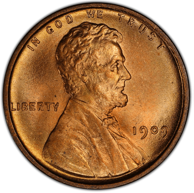 The Obverse of the 1909 VDB Penny