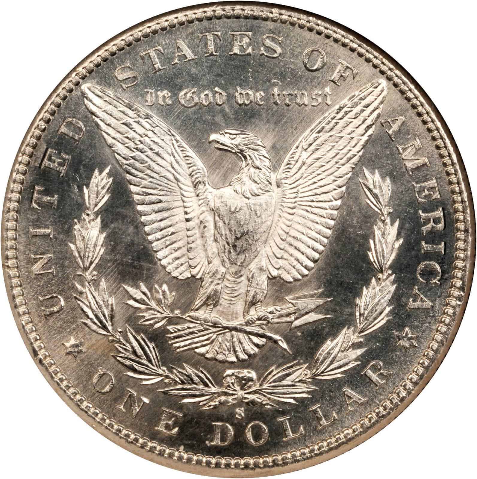 The Reverse of the 1887 Silver Dollar