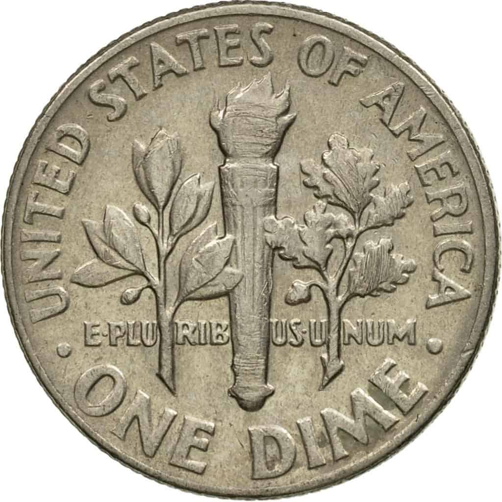 The Reverse of the 1965 Dime