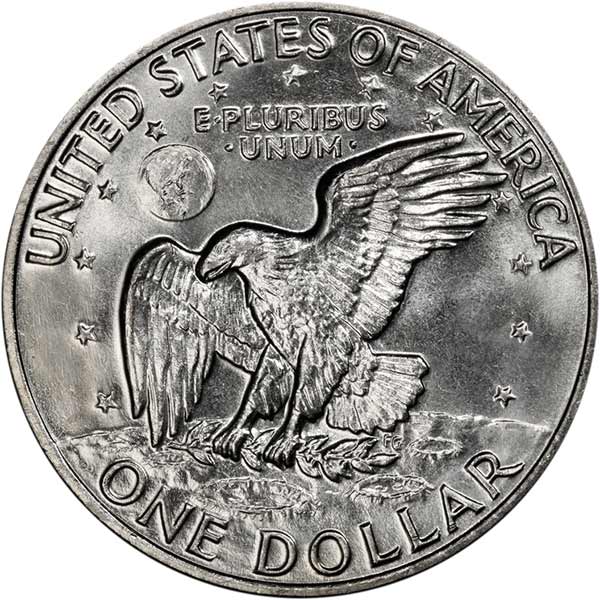 The Reverse of the 1971 Silver Dollar