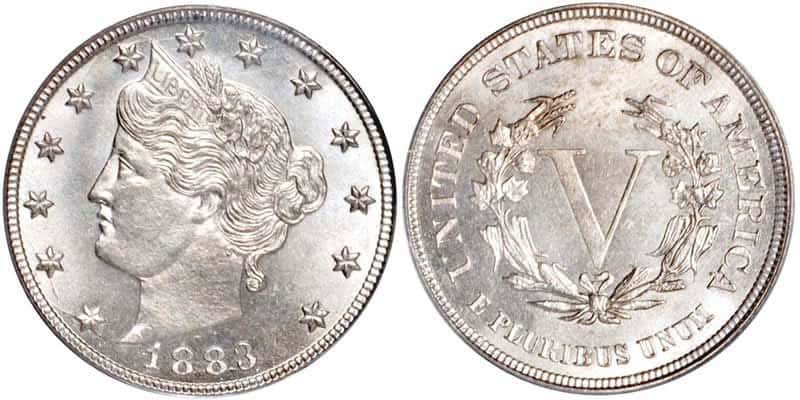 1883 Liberty Head nickel