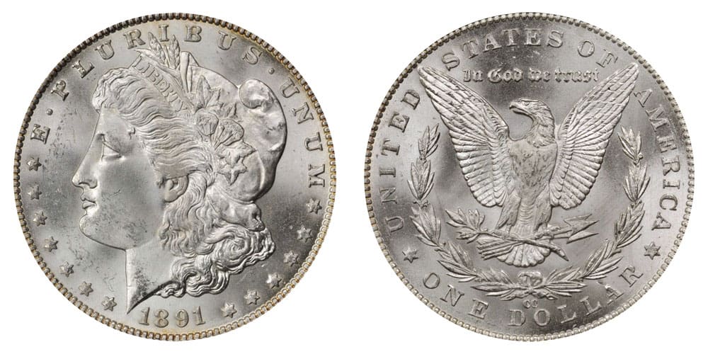 1891 "CC" Silver Dollar Value
