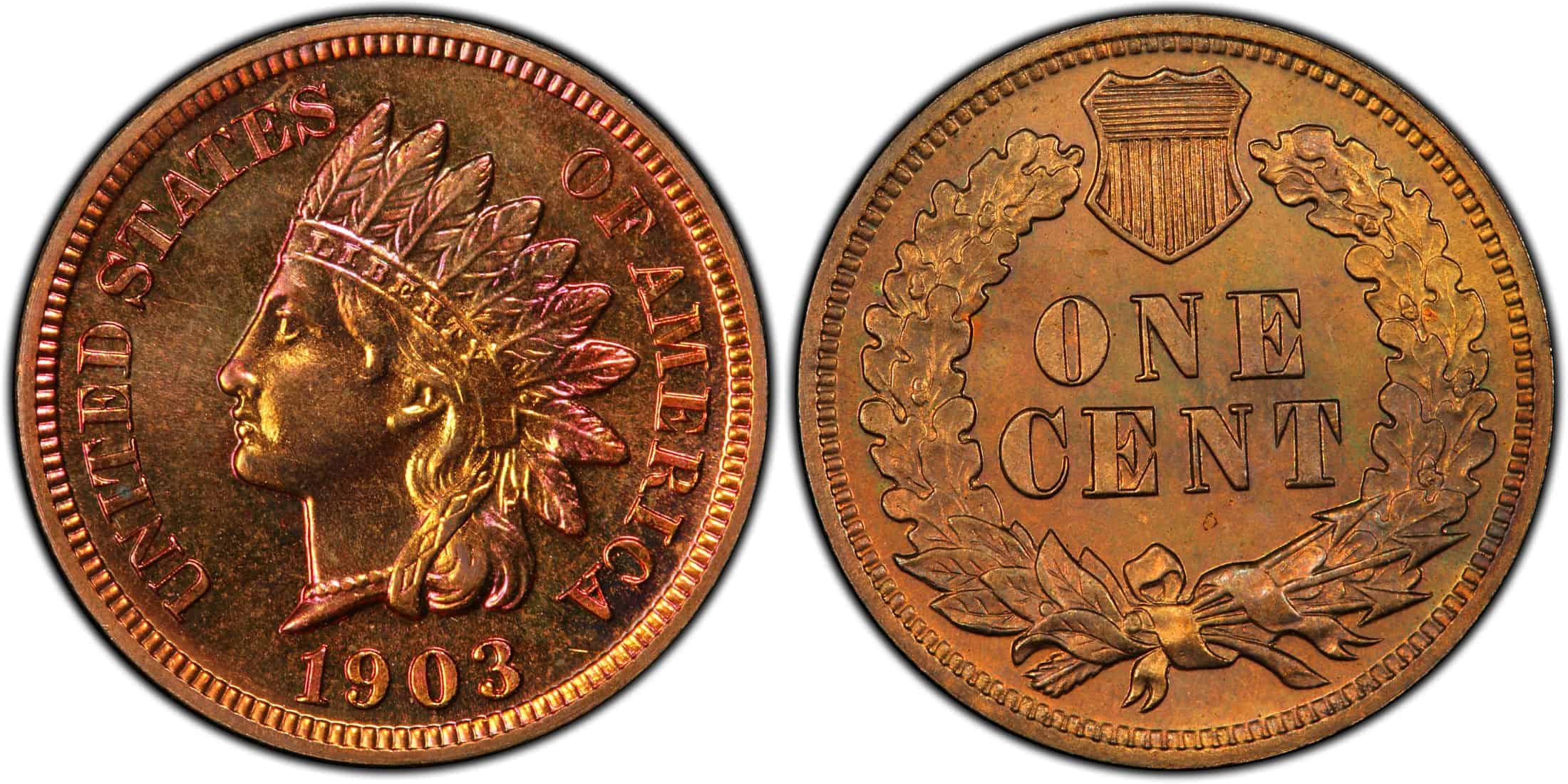 1903 (P) Proof Indian Head Penny Value