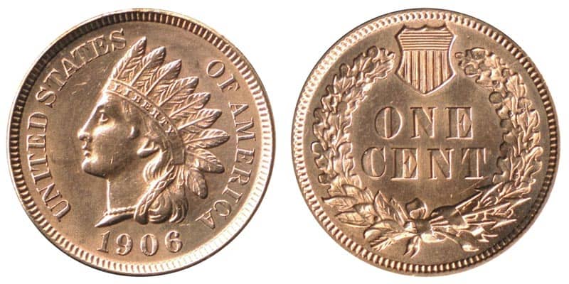 1906 "No Mint Mark" Indian Head Penny Value