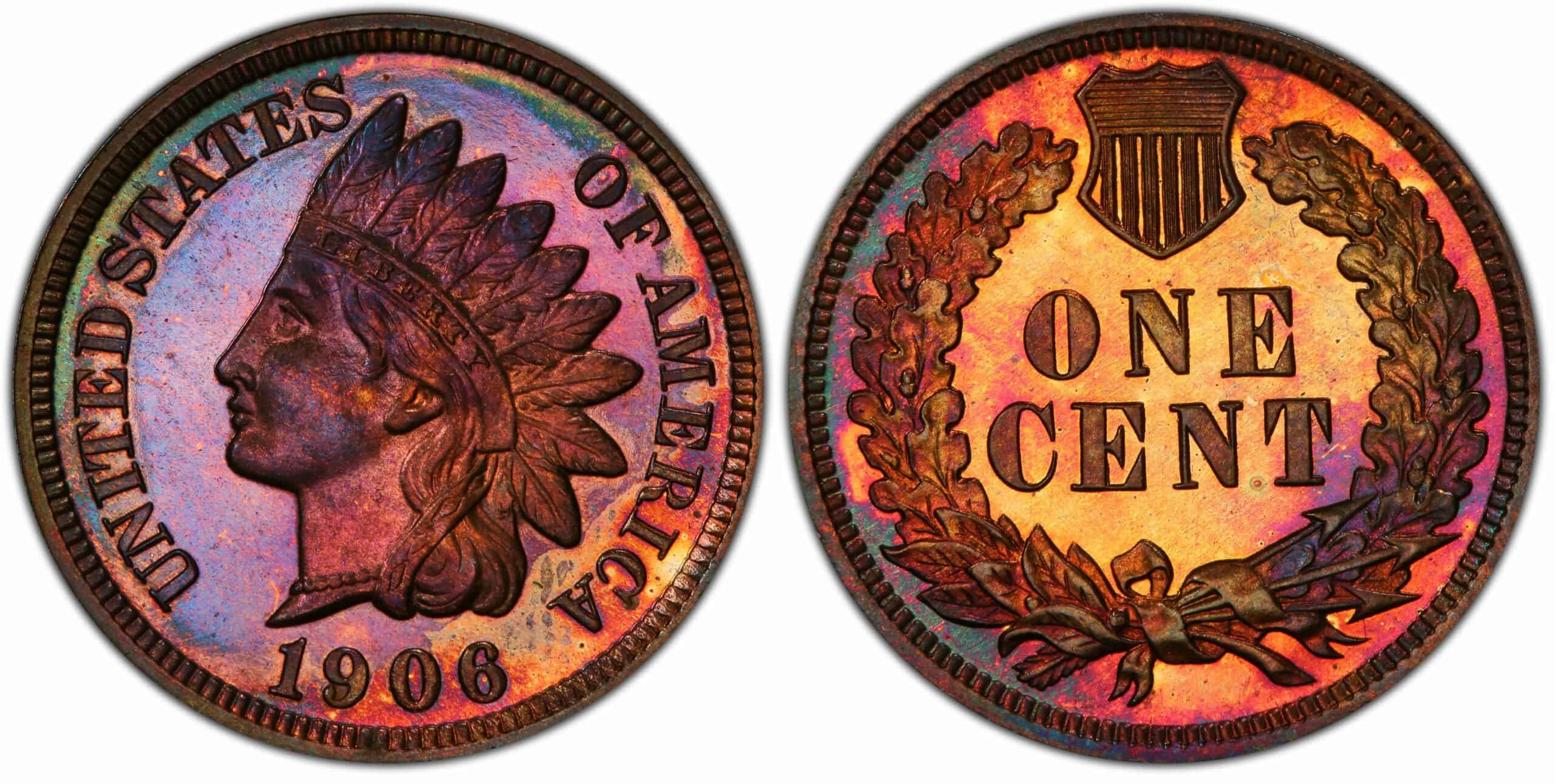 1906 "Proof" Indian Head Penny Value