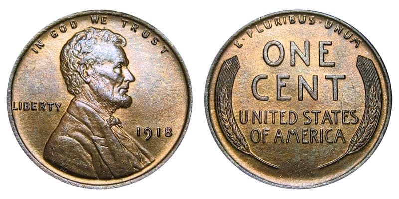 1918 Wheat Penny Value (Rare Errors, “D”, “S” & No Mint Mark)