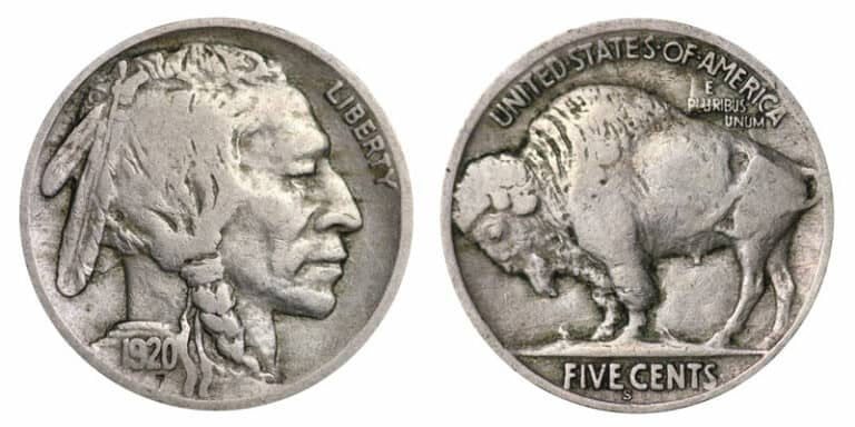 1920 Buffalo Nickel Value (Rare Errors, “D”, “S” & No Mint Mark)