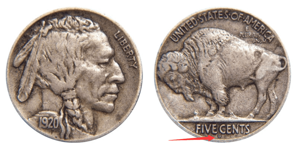 1920-D Buffalo Nickel Value
