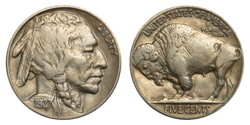1927 Buffalo Nickel Value (Rare Errors, “D”, “S” & No Mint Marks)