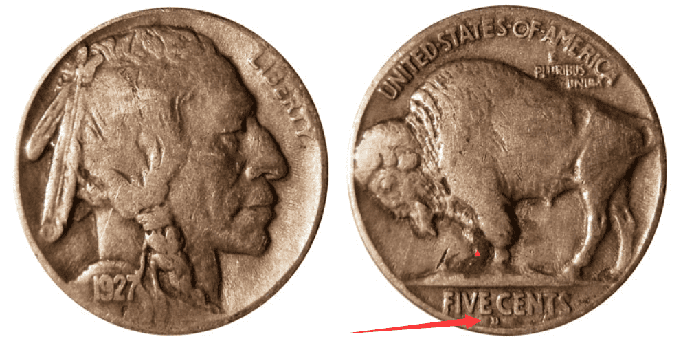 1927 D Buffalo Nickel Value