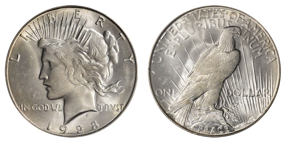 1928 "S" Silver Dollar
