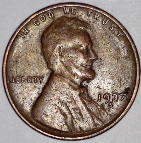 1937 Doubled Die Wheat Penny Error