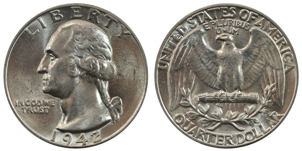 1942 Silver Quarter Value (Rare Errors, “D”, “S” & No Mint Mark)