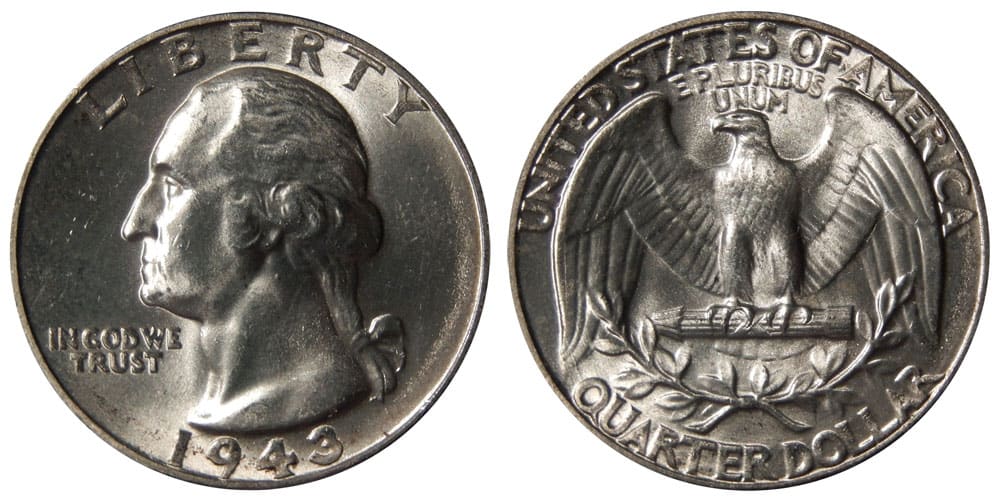 1943 Quarter Value (Rare Errors, “D”, “S” & No Mint Marks)