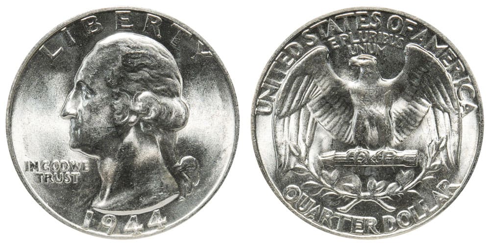 1944 (P) No Mint Mark Quarter Value