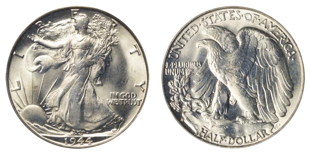 1944 "S" Half Dollar