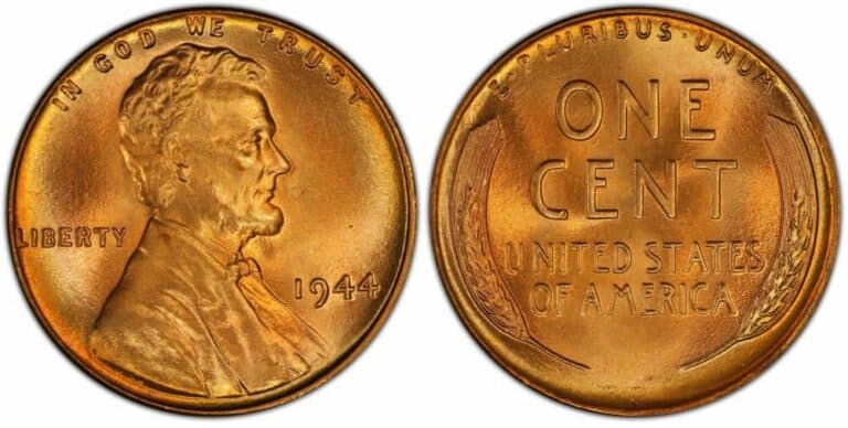 1944-S Wheat Penny Value (Rare Errors, Brass & Steel)