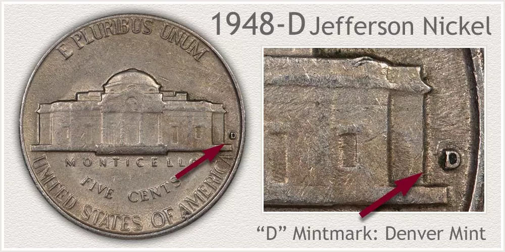 1948 D Nickel Value