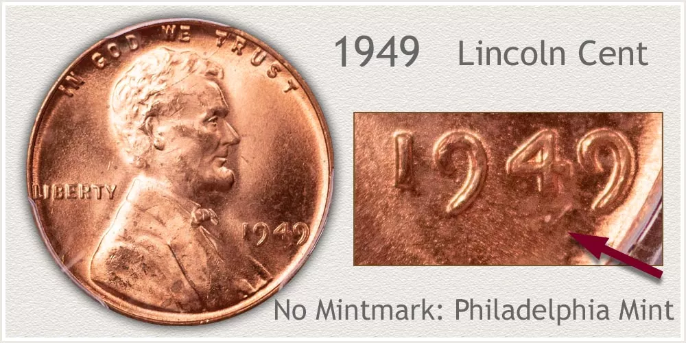 1949 (P) No Mint Mark Penny Value