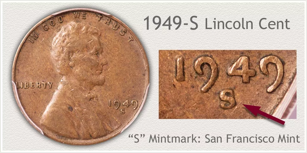 1949-S Penny Value