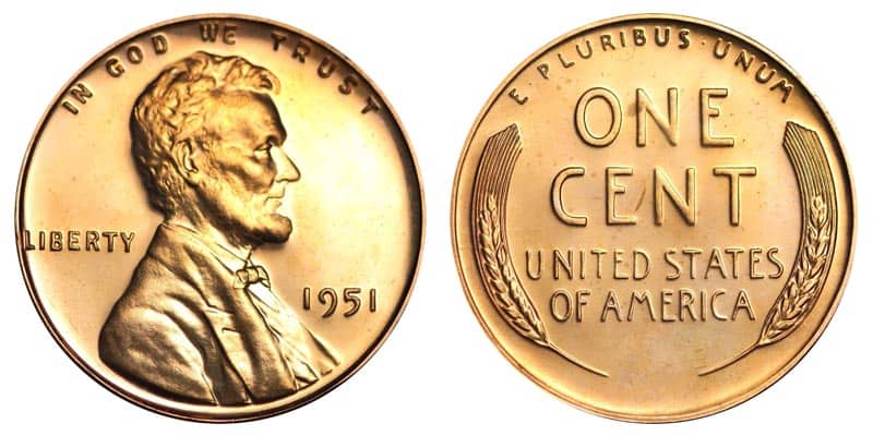 1951 Wheat Penny Value (Rare Errors, “D”, “S” & No Mint Mark)