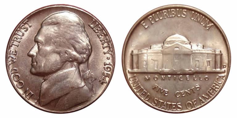 1954 Nickel Value (Rare Errors, “D”, “S” & No Mint Marks)