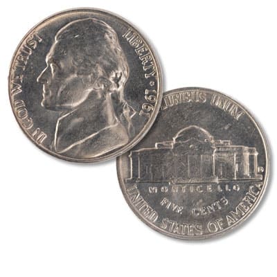 1961 Nickel Value Guides (Rare Errors, “D” & No Mint Mark)