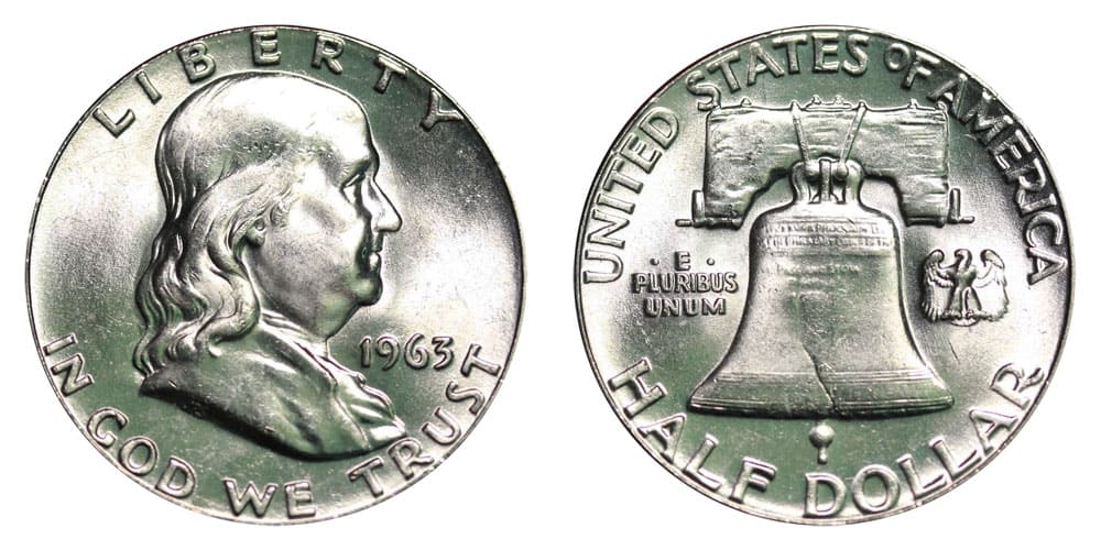 1963 Franklin Half Dollar Value (Rare Errors & “D“ Mint Mark)