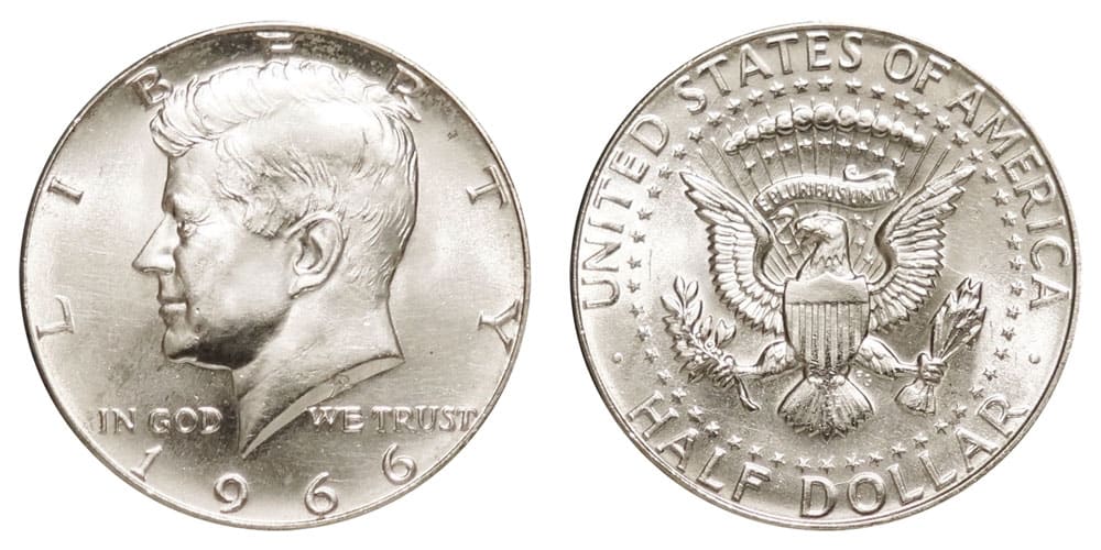 1966 Half Dollar Value (Rare Errors & No Mint Mark)