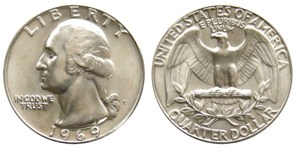 1969-D Quarter Value