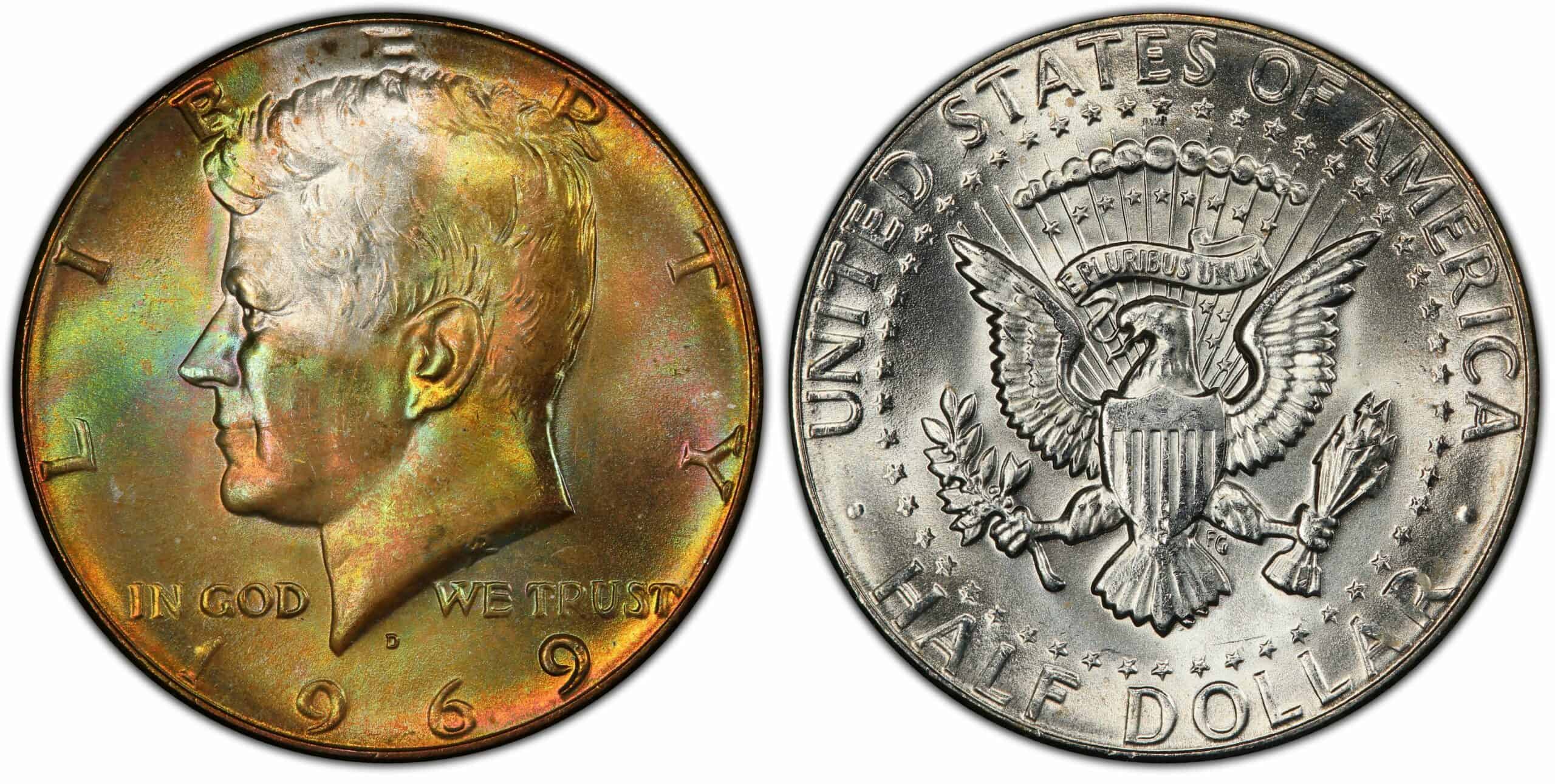 1969 Half Dollar Value (Rare Errors, “D” and“S” Mint Marks)