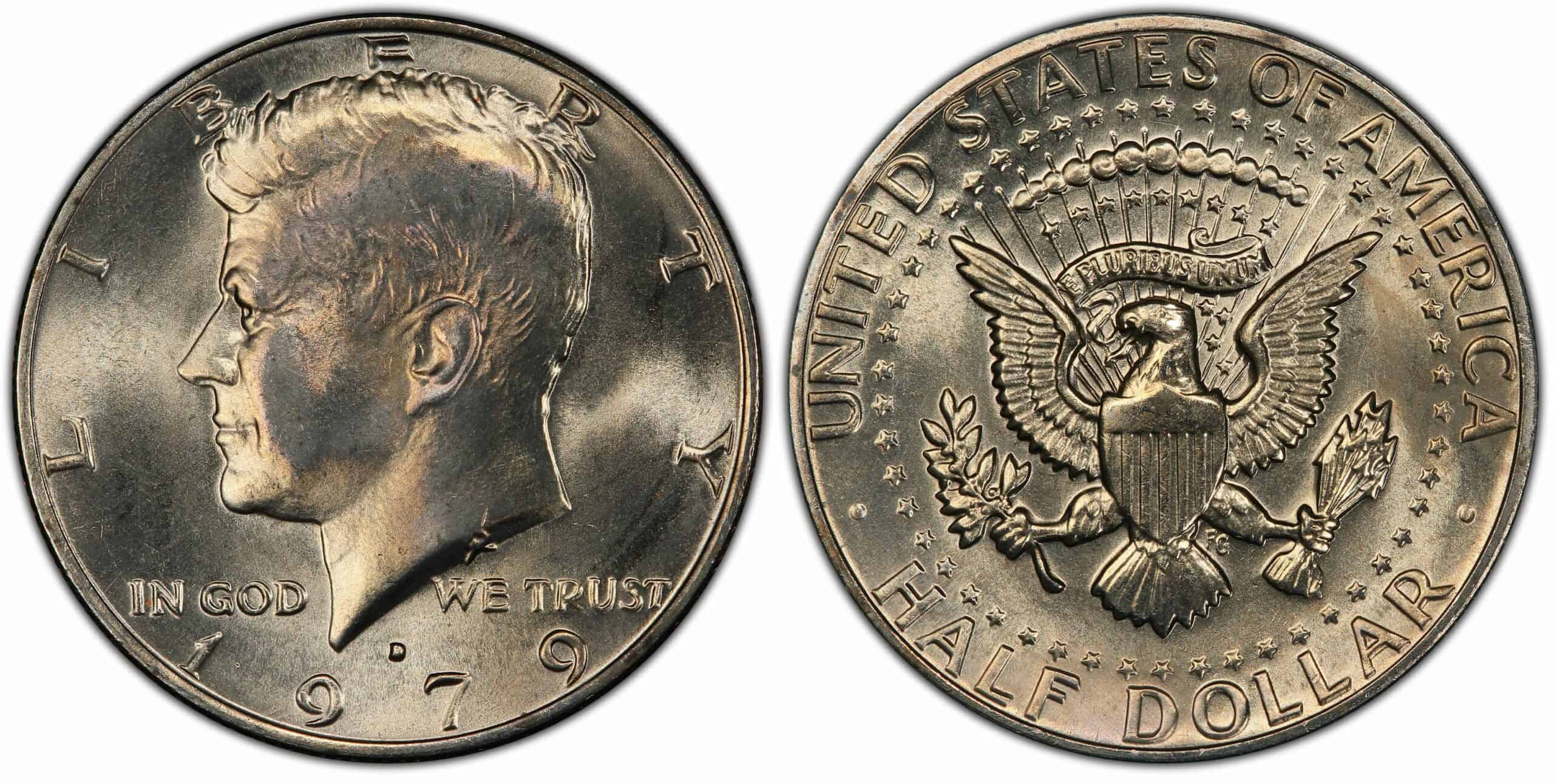 1979 D Kennedy half-dollar