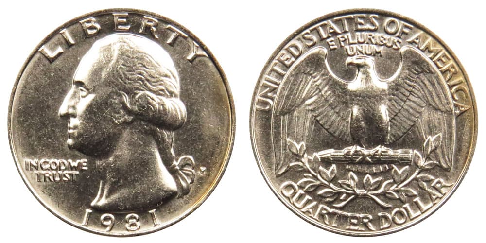 1981 Quarter Value Guides (Rare Errors, “D” & “S” Mint Mark)