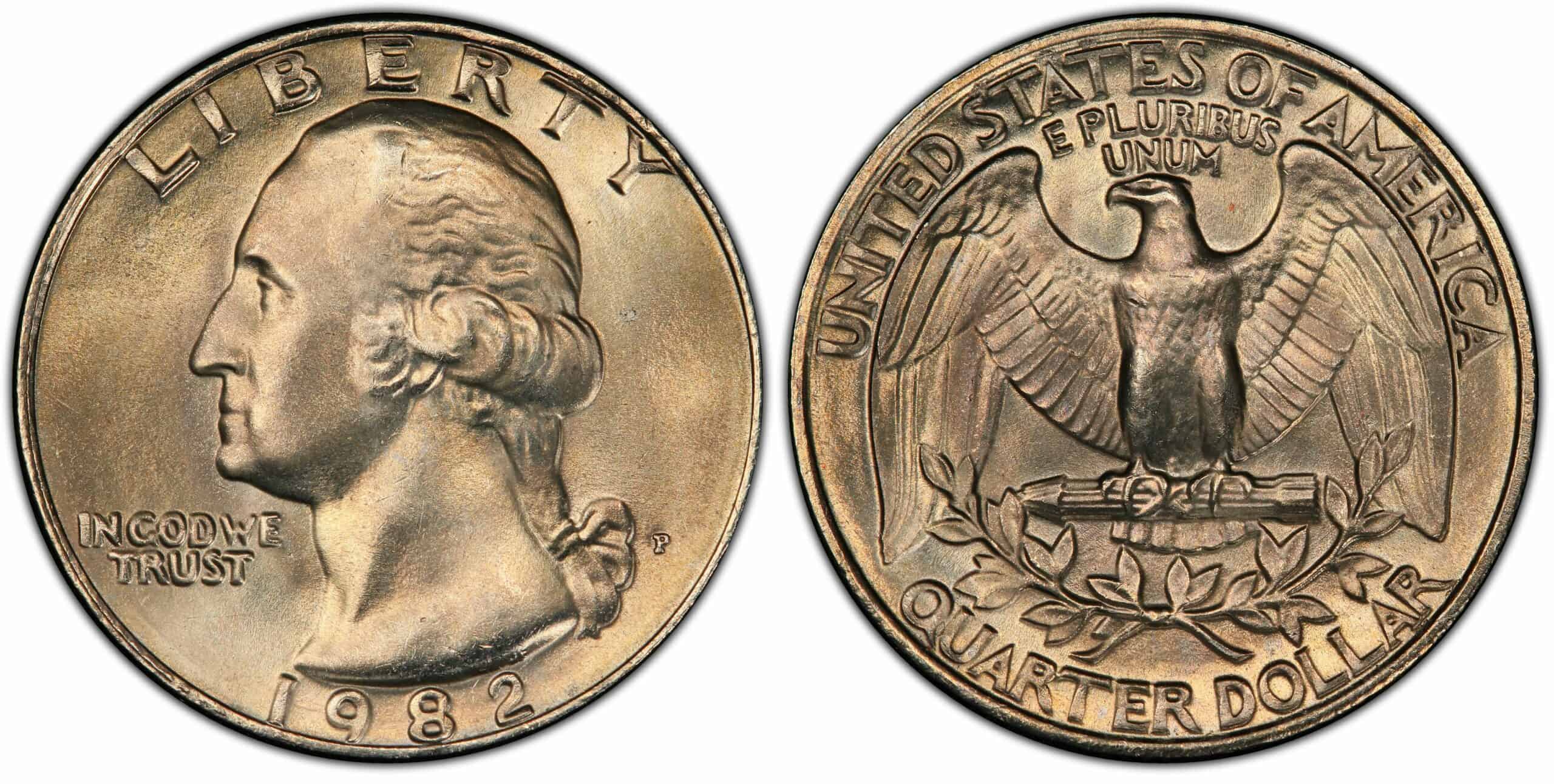 1982 Quarter Value (Rare Errors, “P”, “D” and “S” Mint Marks)