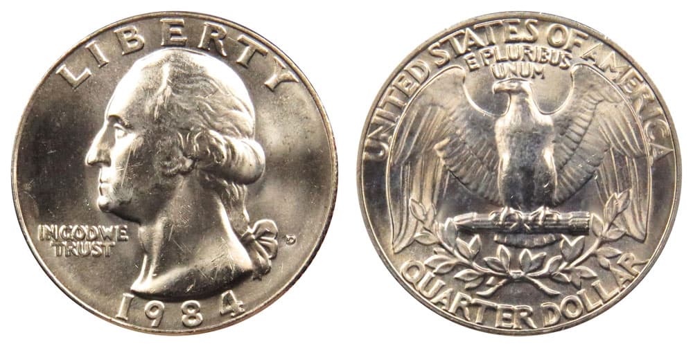 1984-D Quarter Value