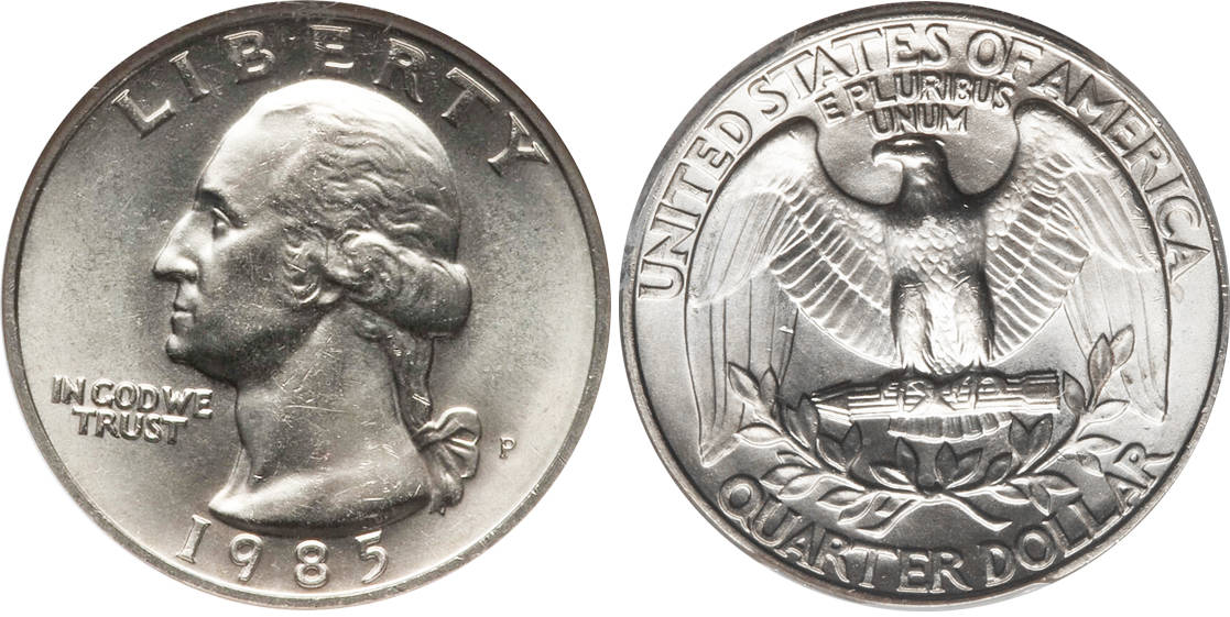 1985 P Quarter Value