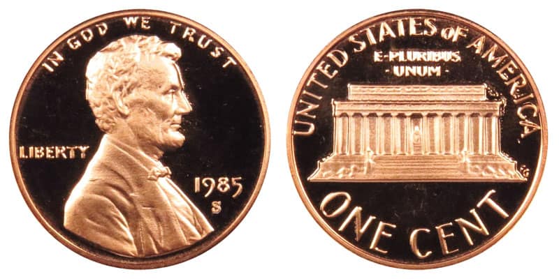 1985 S Penny Value