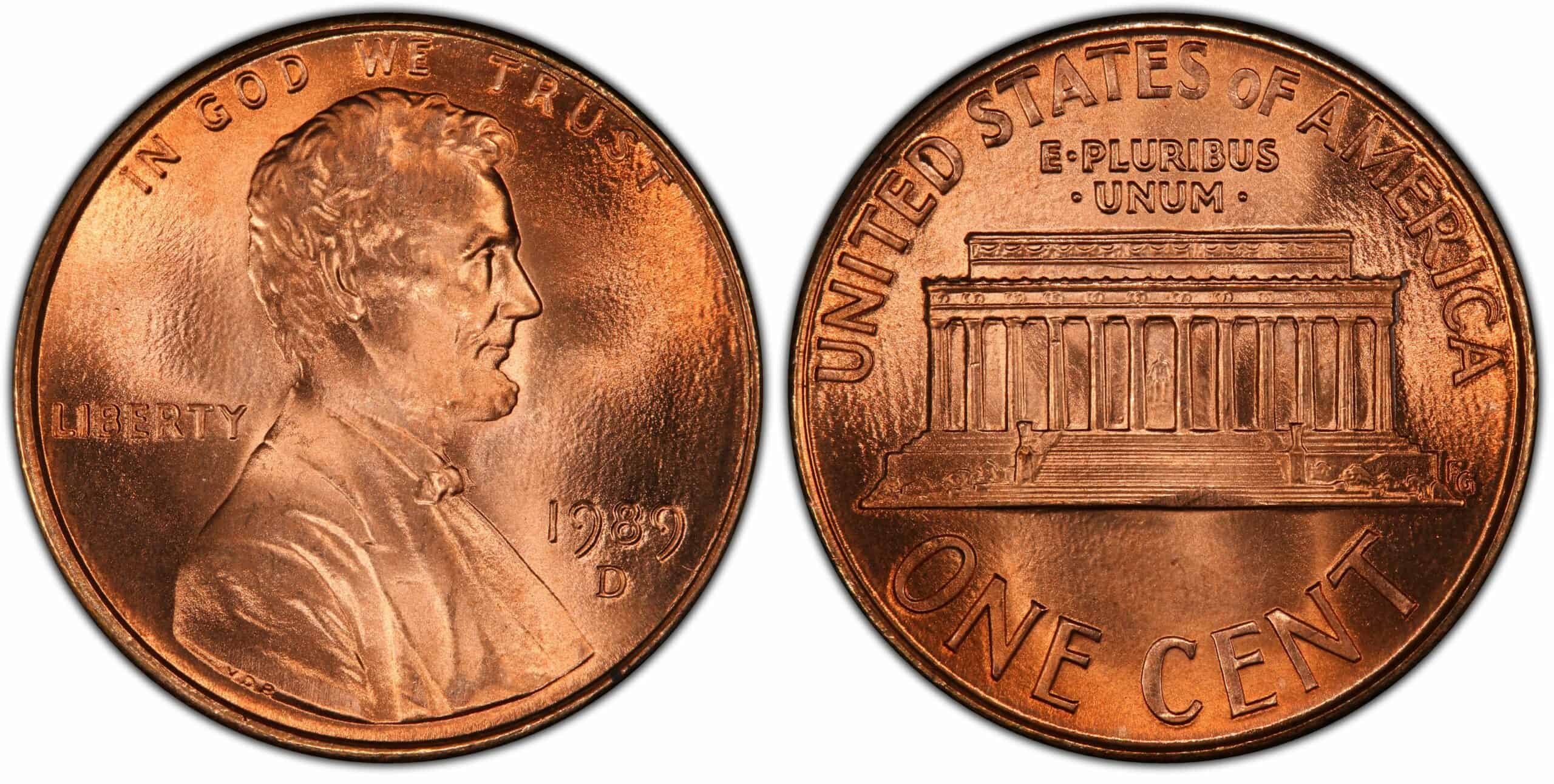 1989-D Penny Value