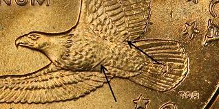 2000 Gold Coin with Wounded Eagle Error