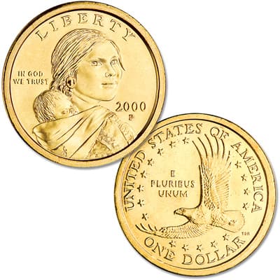 2000 Gold Dollar Value Guides (Rare Errors, “P”, “D”, “S”, & “W” Mint Mark)