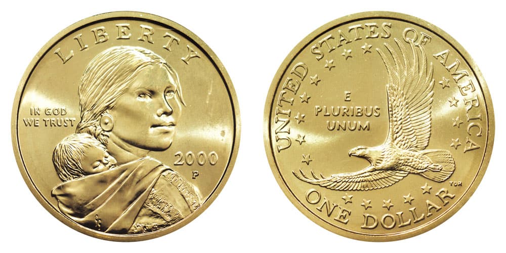 2000 "P" Gold Dollar