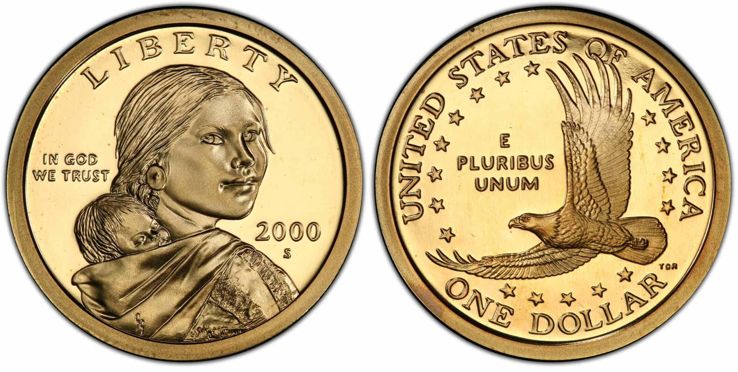 2000 "S" Gold Dollar
