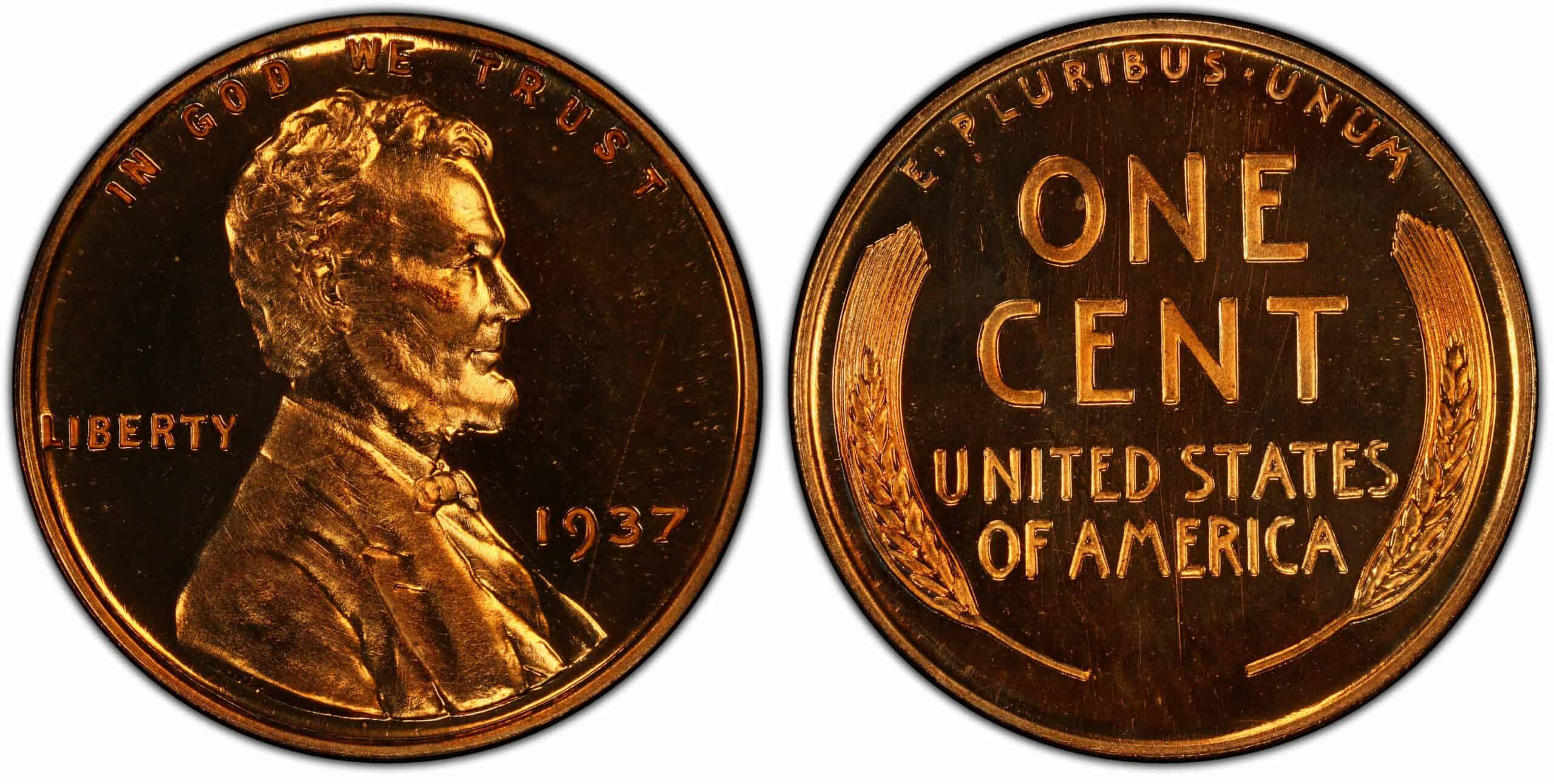 The 1937 Proof Wheat Penny