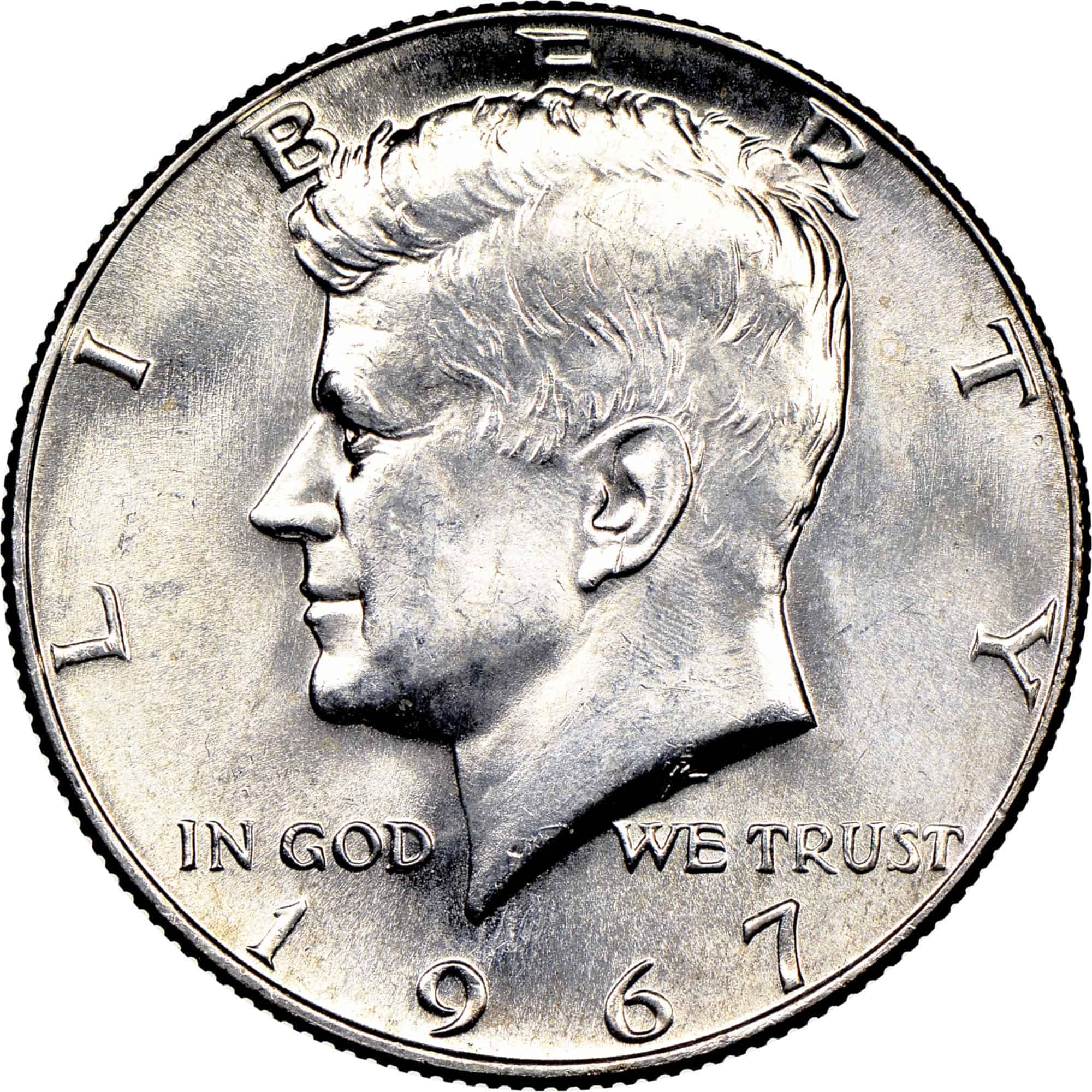 The Obverse of the 1967 Half Dollar